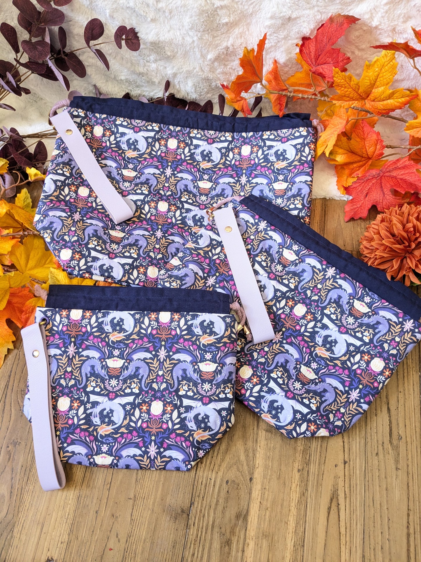 Sac à projet "Minis dragons"