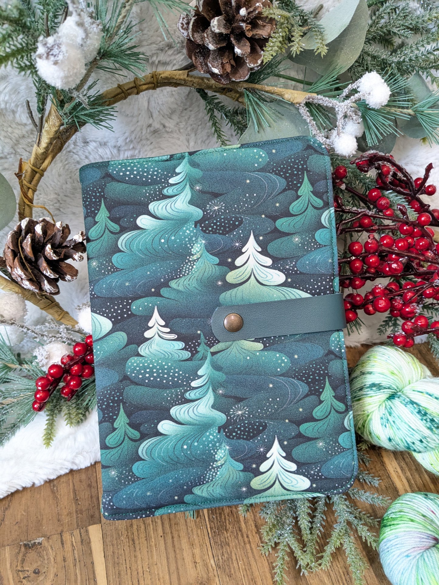 Classeur à aiguilles "Sapins"