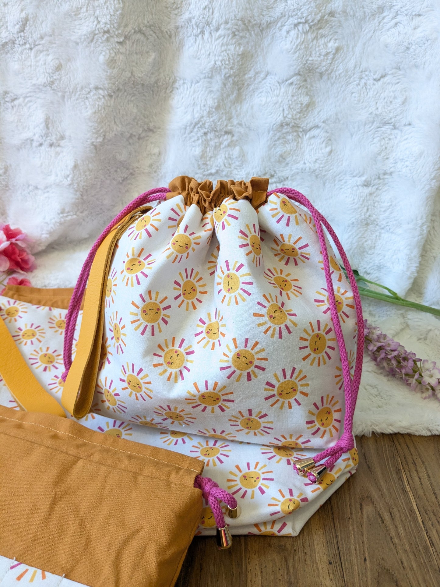 Sac à projet "Soleils"