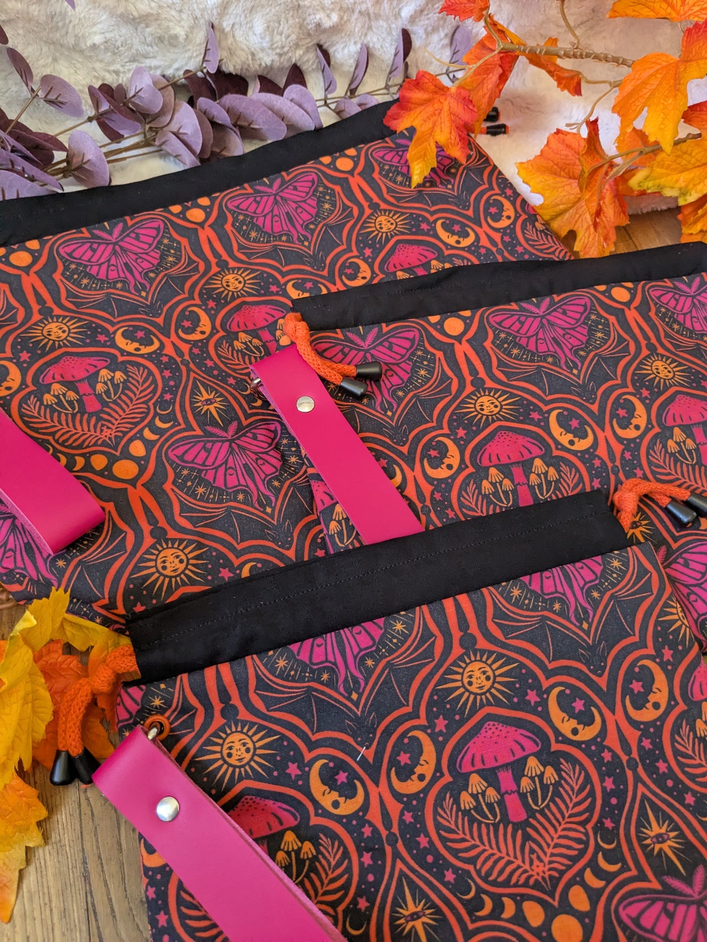 Sac à projet "Funky fall"