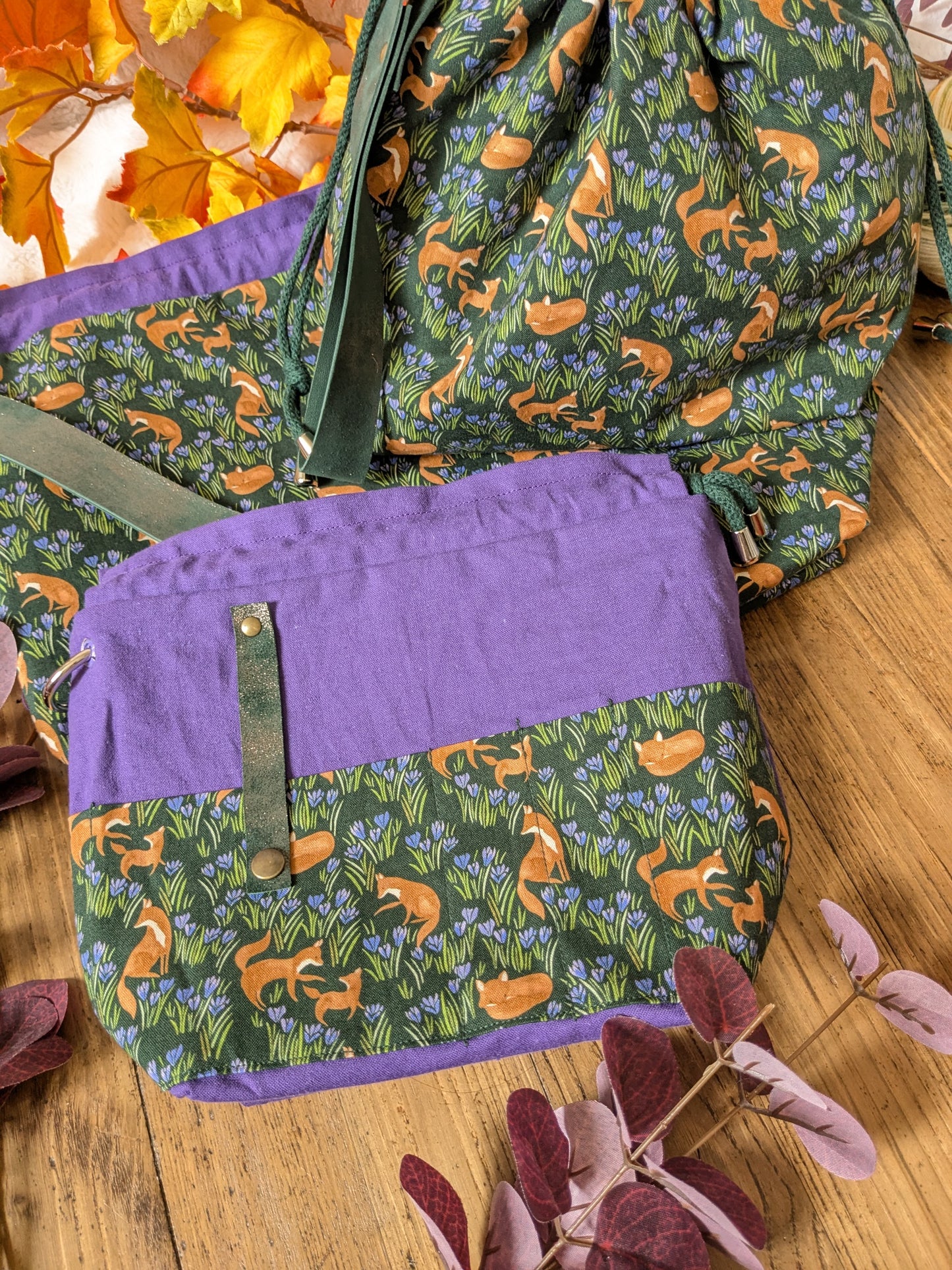 Sac à projet "Fox tales"