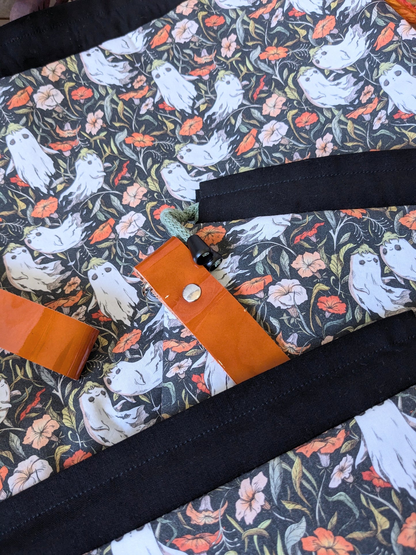 Sac à projet "Fantômes" imprimé Lixy illustration