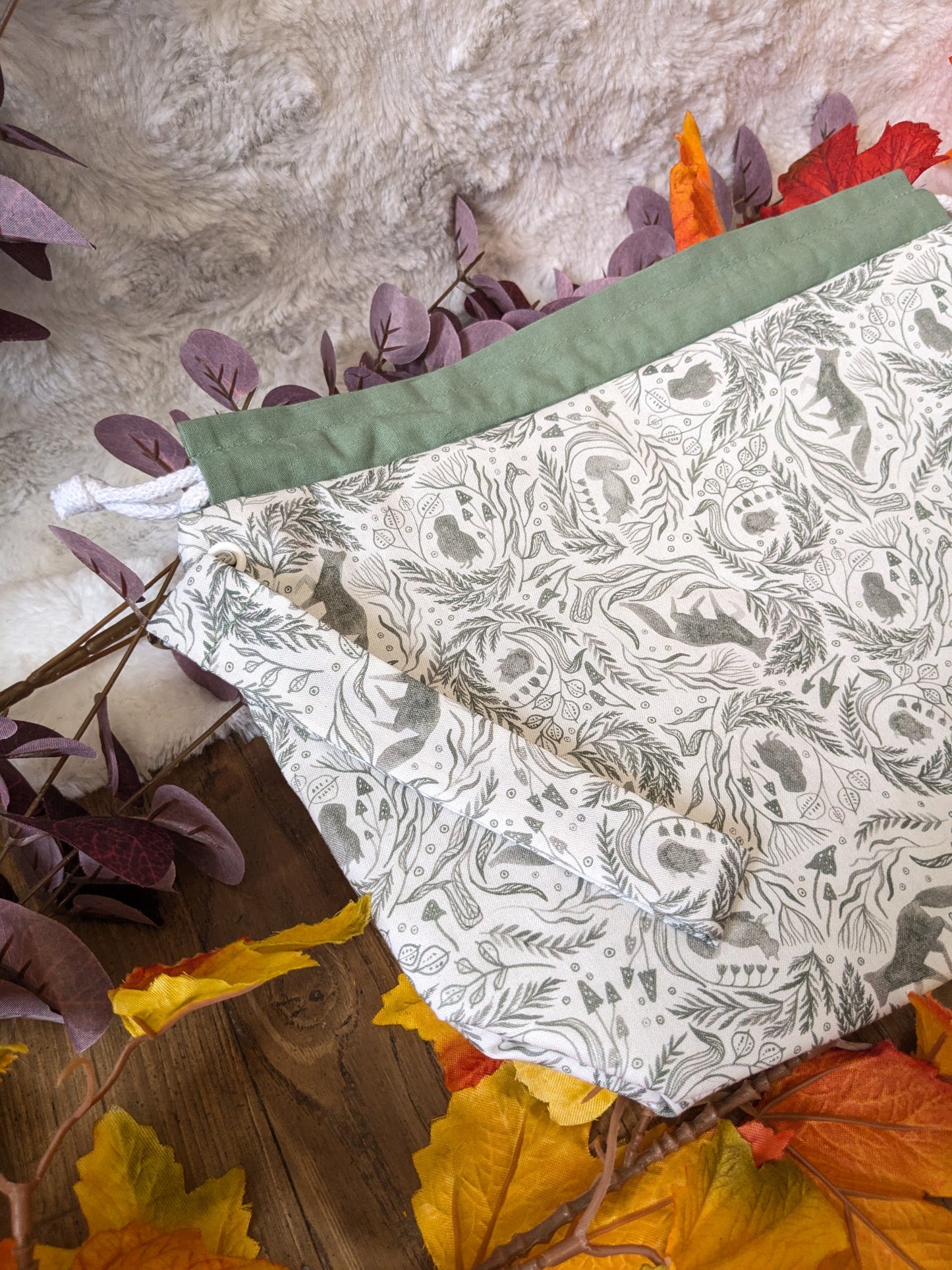 Sac à projet Optimo Forêt sauge