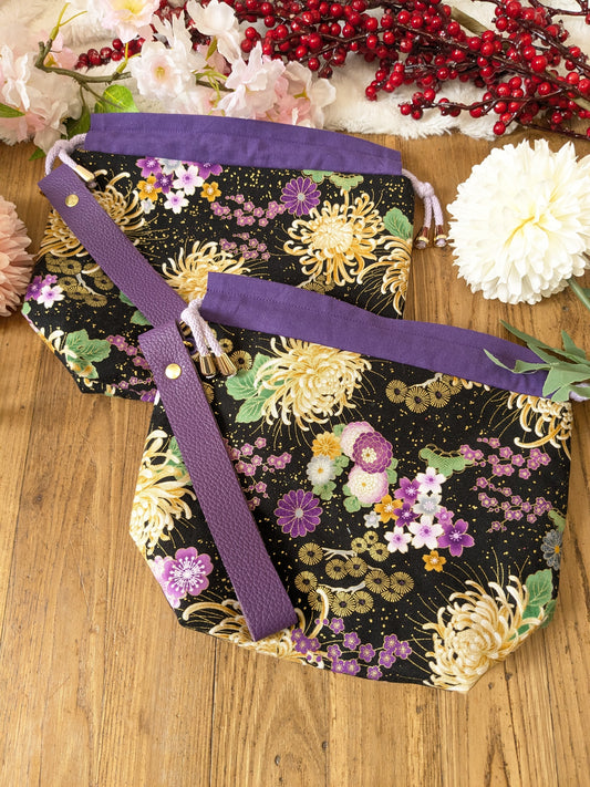 Sac à projet "Chrysanthèmes"