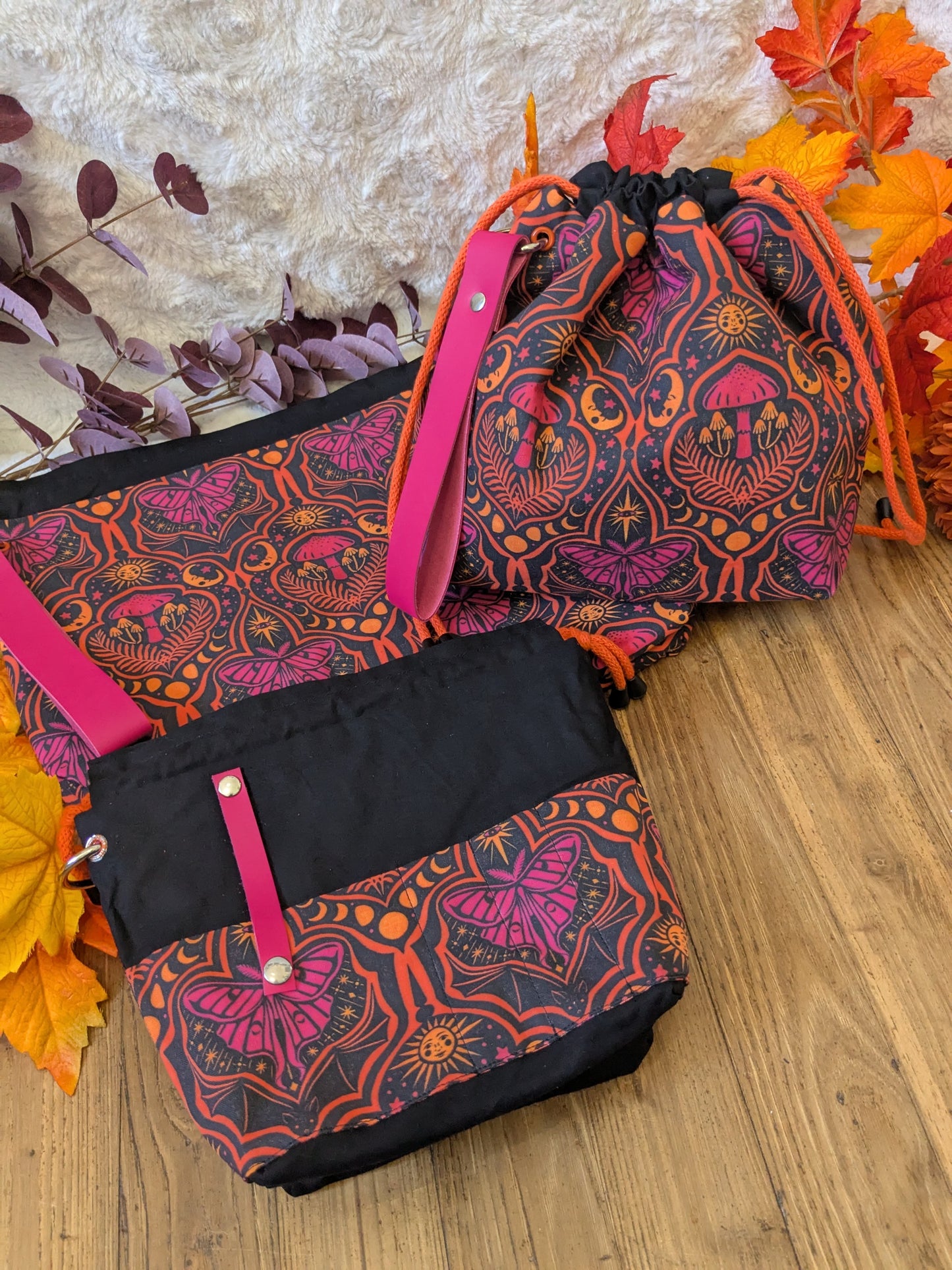 Sac à projet "Funky fall"