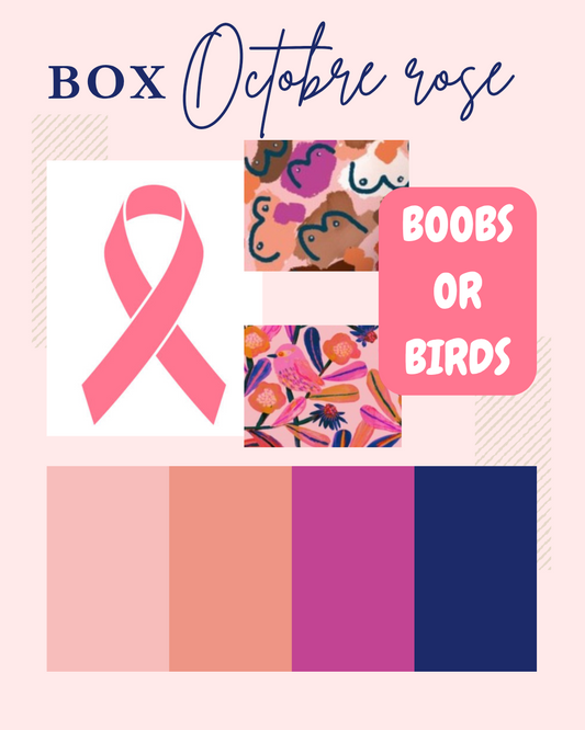 Box "Boobs or Birds" pour Octobre rose