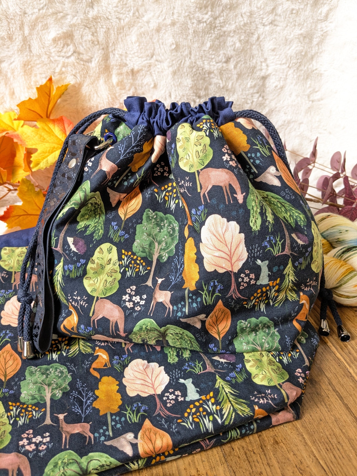 Sac à projet "Forêt nocturne"