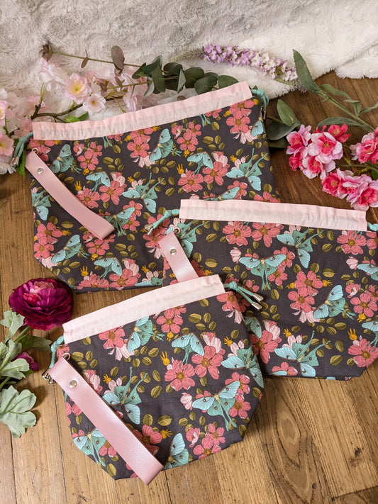 Sac à projet "Papillons de nuit"