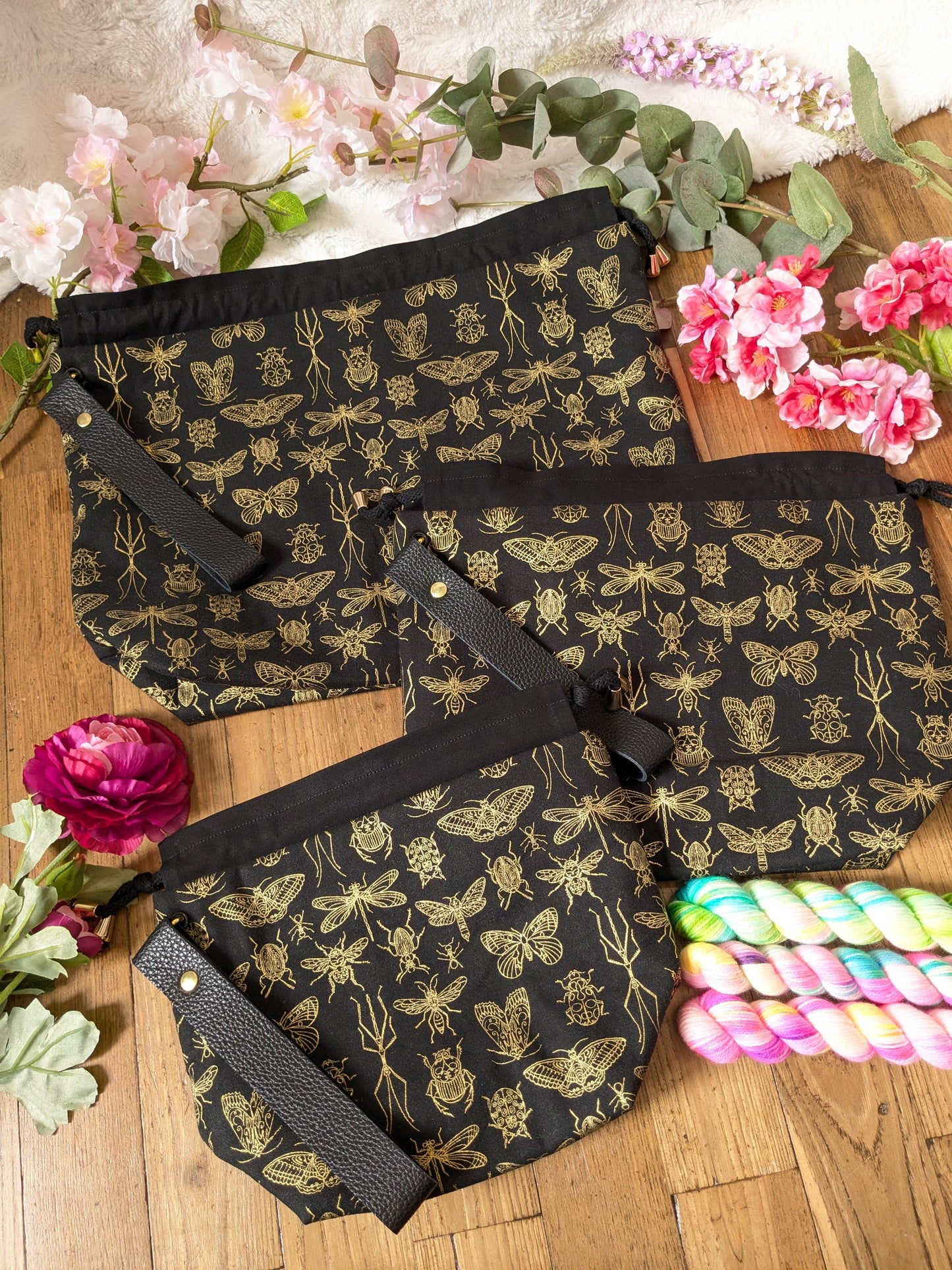 Sac à projet "In gold"