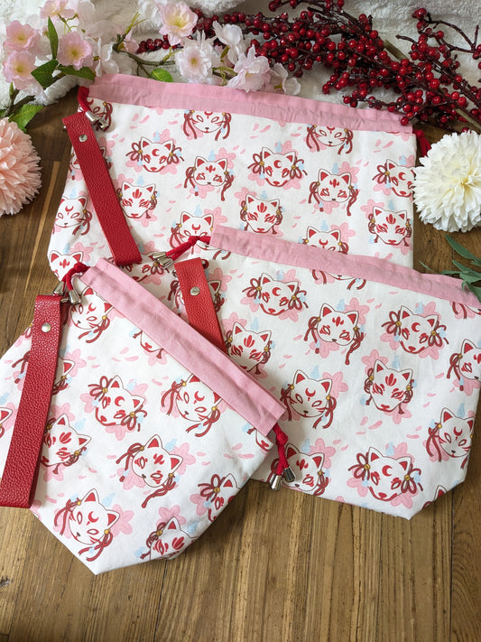 Sac à projet "Masques Yokaï"