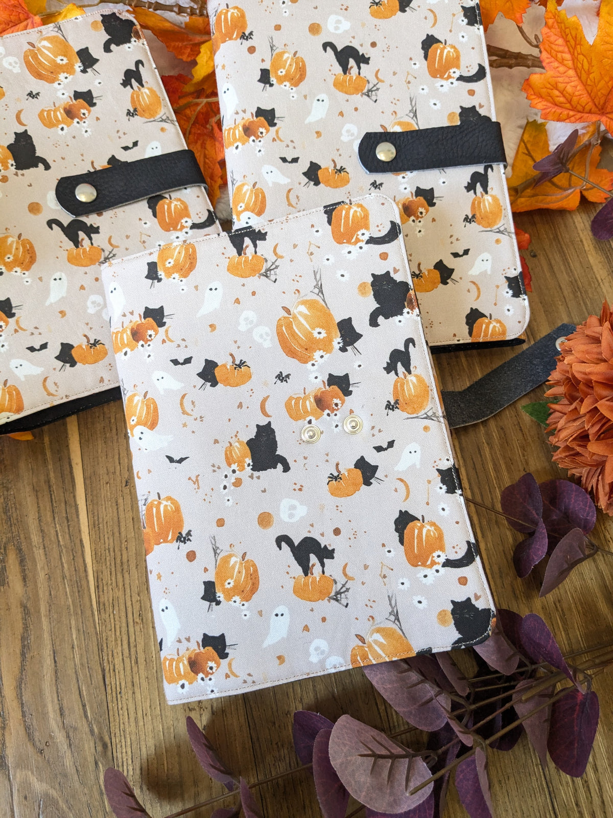 Classeur à aiguilles "Pumpkin and Black cats"