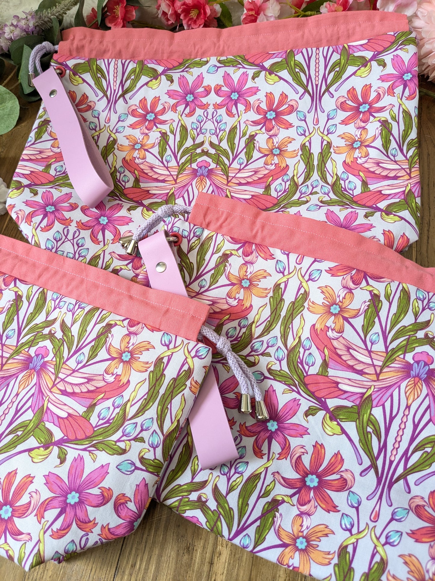 Sac à projet "Libellules"