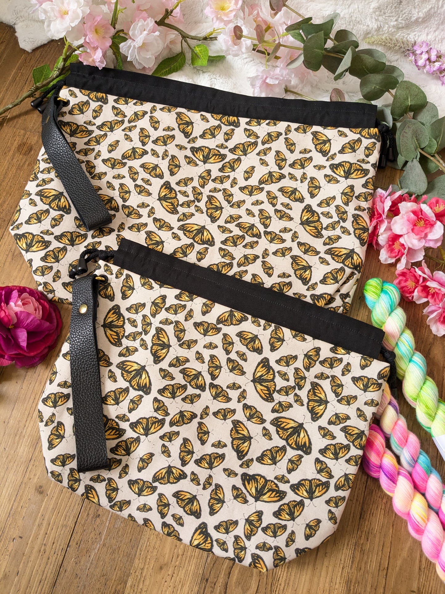 Sac à projet "Nuée de monarques"