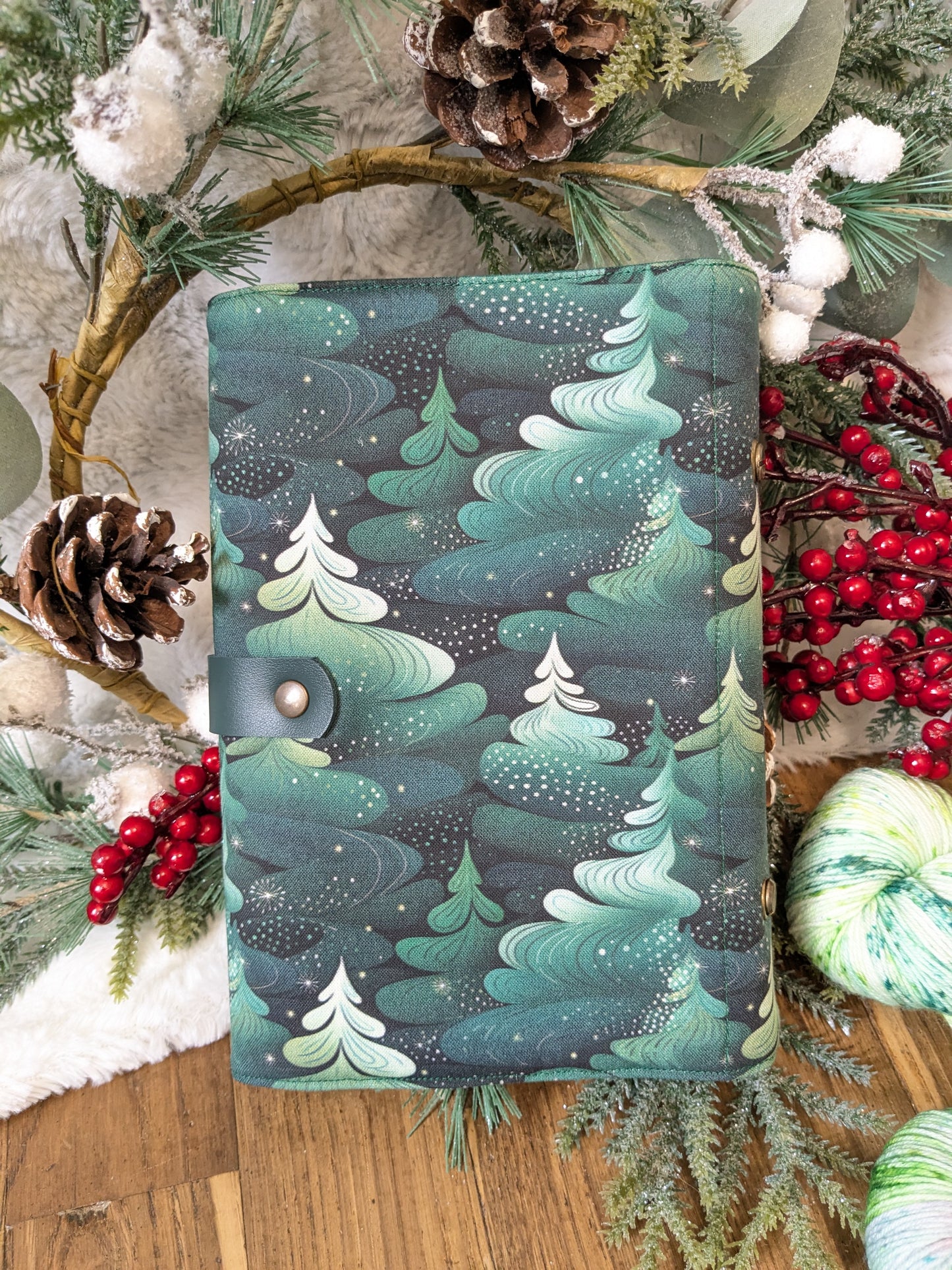 Classeur à aiguilles "Sapins"