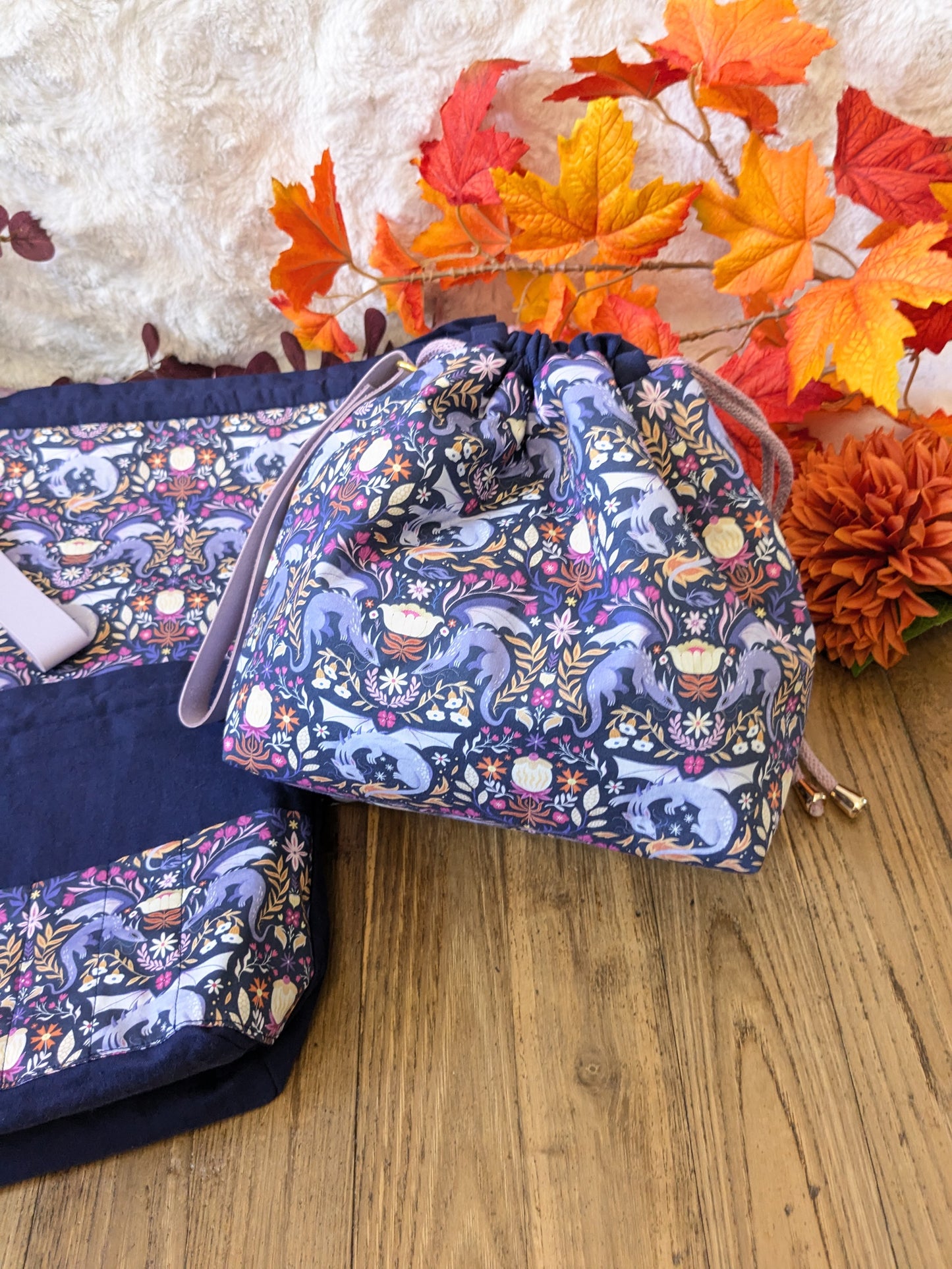 Sac à projet "Minis dragons"