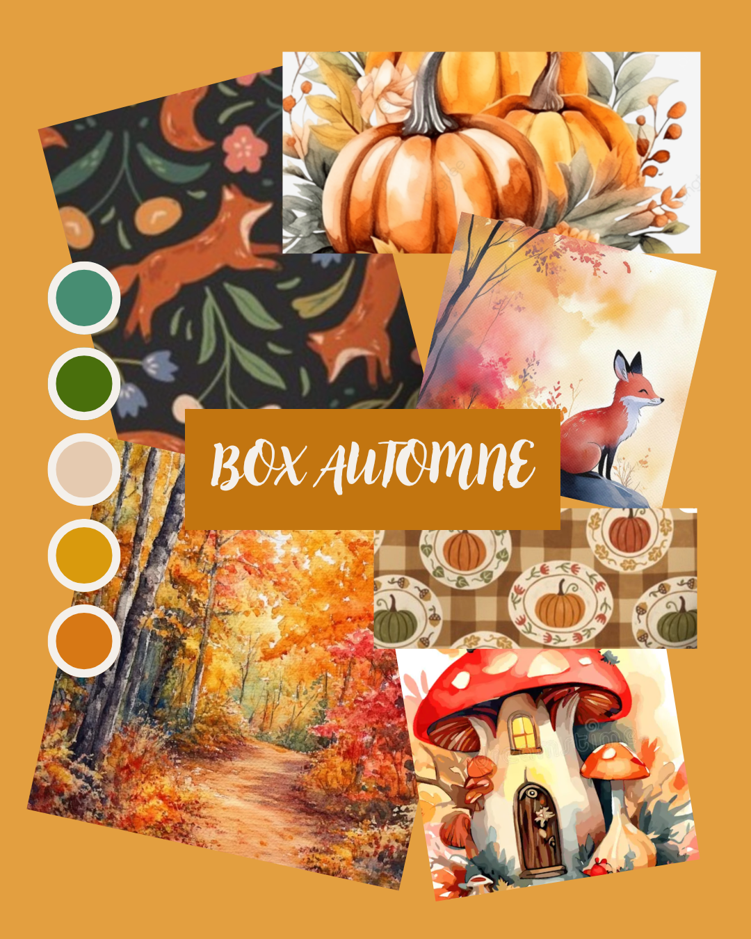 Box Chaussette Automne 🍂🍄