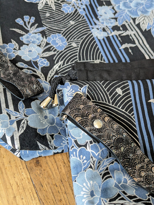 Sac à projet "Envol des grues argent"