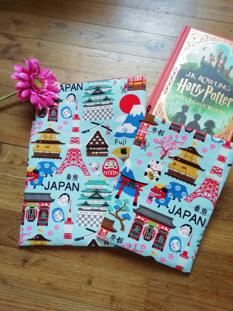 Book pouch / booksleeve "Japan"