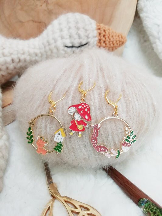 Stitch marker / stitch marker Autumn stroll